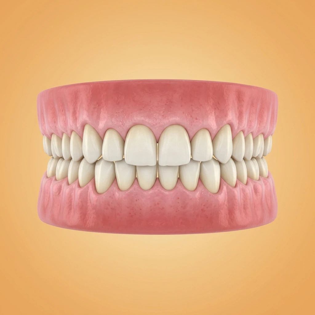 Cross bite case illustration